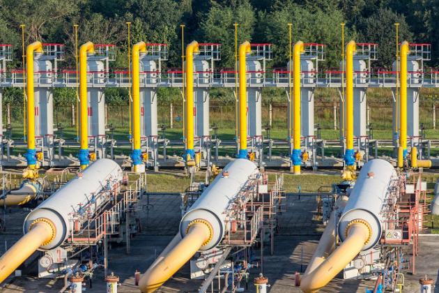 Запаси газу в українських сховищах досягли 12,4 млрд куб м