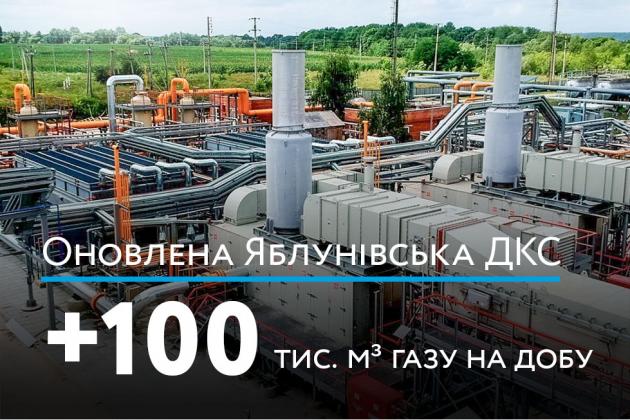 «Укргаздобыча» запустила Яблунивскую компрессорную станцию после полной реконструкции