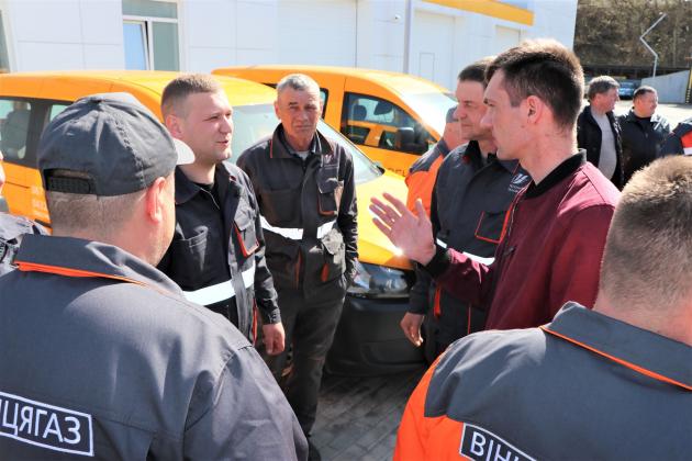 10 бригад «Вінницягазу» прибули на Київщину для допомоги у відновленні газогонів