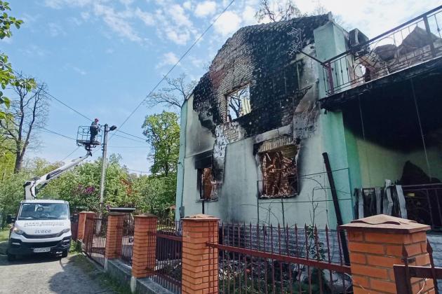 ДТЕК повернув світло на Київщину та долає наслідки обстрілів на Донеччині