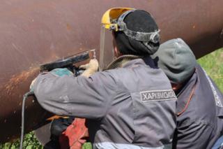 «Харківміськгаз» відремонтував ушкоджений військами Росії газопрововід високого тиску