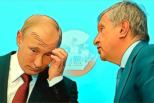 Жадібний приятель Путіна під шумок війни вирішив монополізувати «залишки» російського нафтового експорту 