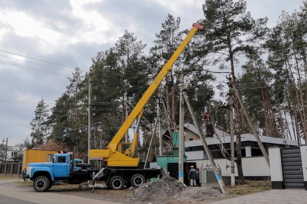 За рік війни «Черкасиобленерго» побудувало 120 км  електропередач, 38 підстанцій та приєднало 1,5 тис абонентів