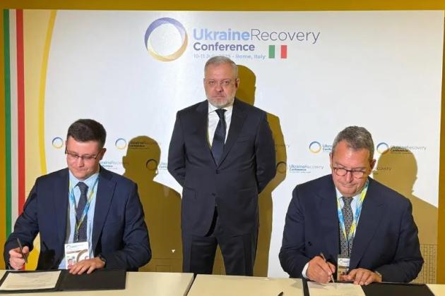 ОГТСУ та італійська Snam підписали Меморандум про співпрацю