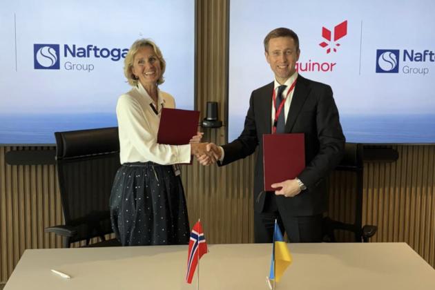 Нафтогаз і Equinor підписали Меморандум про обмін досвідом