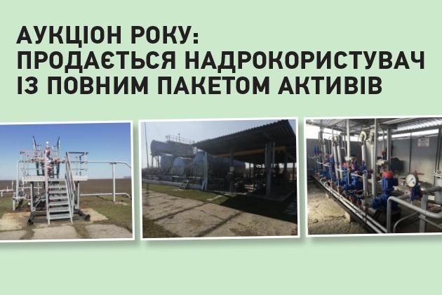 Аукціон року: продається надрокористувач із повним пакетом активів