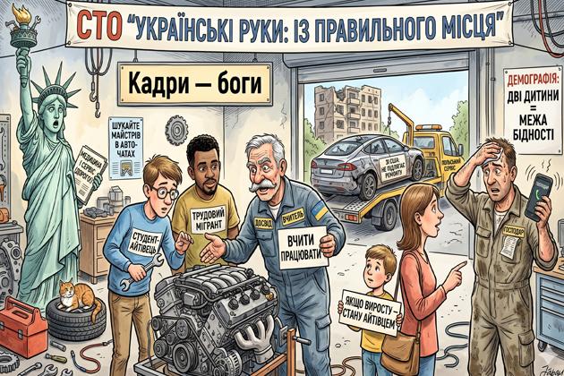 ВІД АМЕРИКАНСЬКИХ «ЕЛЕКТРИЧОК» ДО ДЕФІЦИТУ АЙТІШНИКІВ: де шукати майстрів?