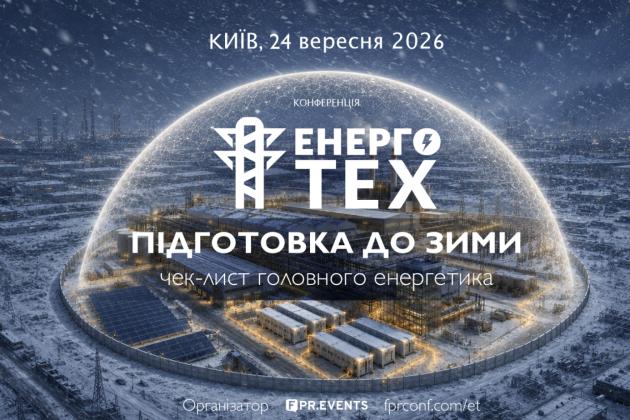 Конференція ЕНЕРГОТЕХ: Підготовка до зими — чек-лист головного енергетика
